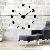 Часы настенные DIY Clock NEW black с цифрами
