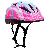 Фирменный комплект защиты розовый, шлем, наколенники, налокотники, перчатки