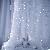 Гирлянда штора роса светодиодная 3x3 м завеса водопад LED 300 холодный белый свет
