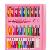 Украинский детский набор для рисования с мольбертом 208 предметов розовый