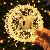 Гирлянда Фейерверк (Мишура) 50 м, 1500 LED, USB, теплый свет, пульт управления, 8 режимов свечения