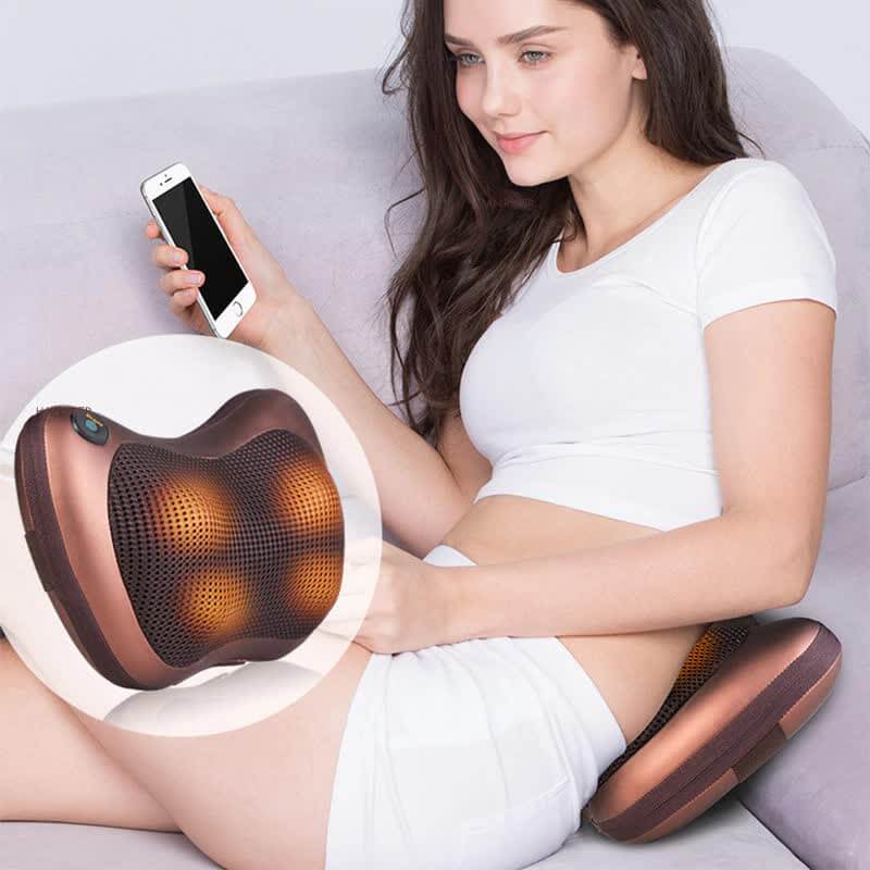 Бездротова масажна подушка з інфрачервоним прогріванням