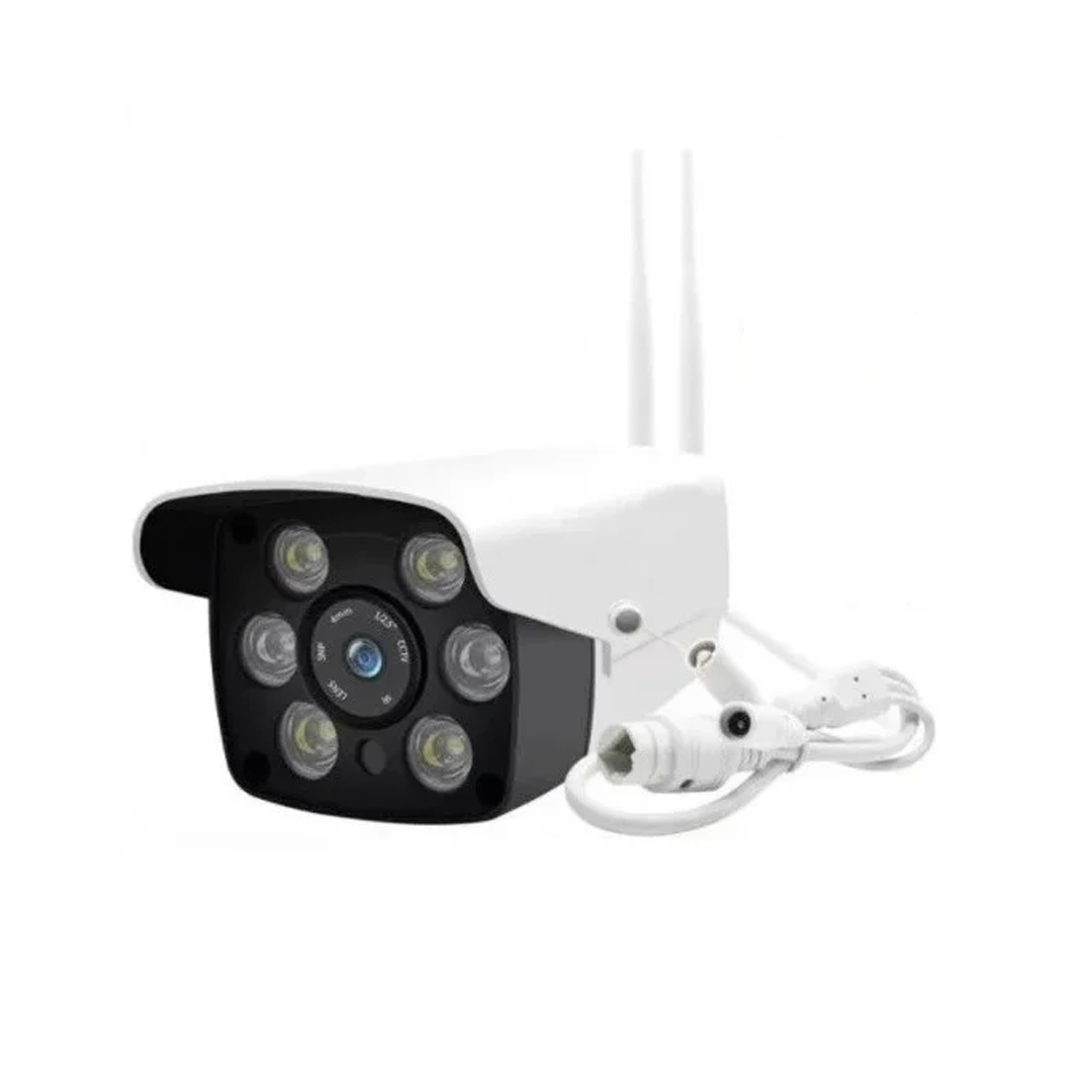 Камера видеонаблюдения с креплением и адаптером (WIFI) (2 антены)