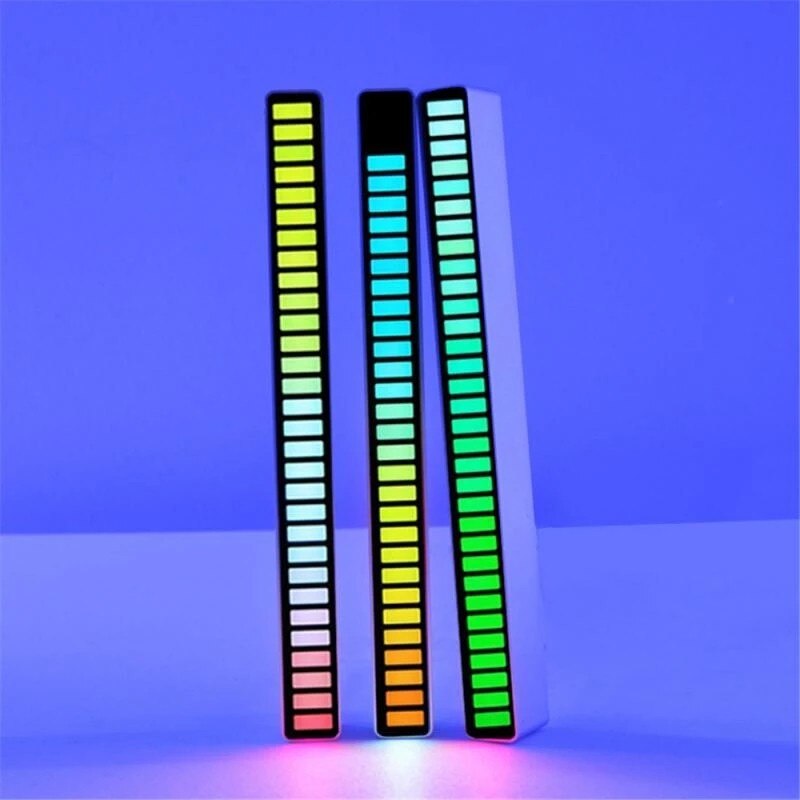 Світильник RGB з функцією керування звуком 32 кольори
