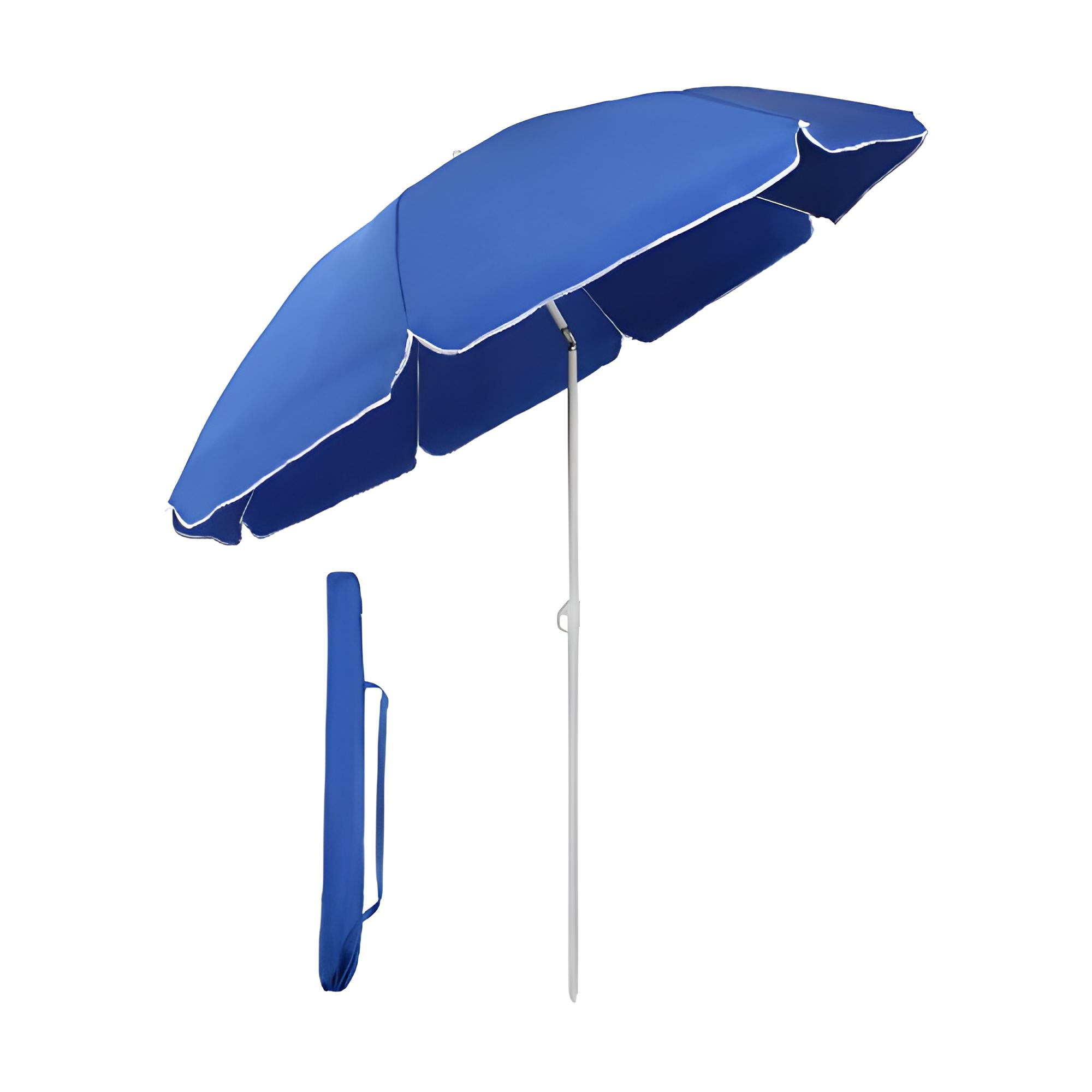 Зонт для пляжа и кемпинга 2 метра синий